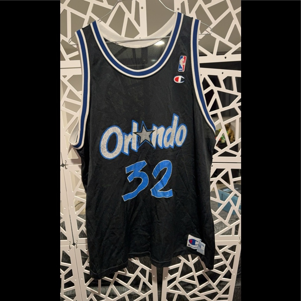 Champion Orlando Magic Shaquille O’Neal jersey